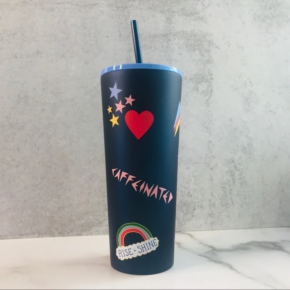Starbucks Back to School Steel Tumbler Doodle